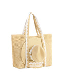 Tote & Hat Set "Bride" Natural