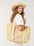 Tote & Hat Set "Bride" Natural