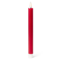 LED Taper Candle (Set of 2) - Red