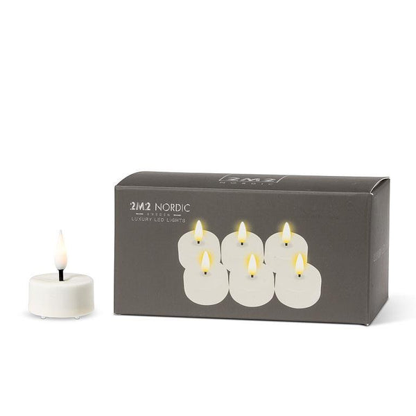 LED Tealight (Set of 6) - Sand