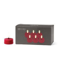 LED Tealight (Set of 6) - Red