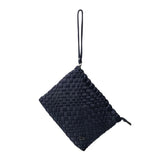 London Large Woven Tote - Navy