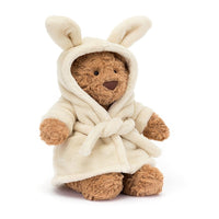 Jellycat Bartholomew Bear With Bunny Bathrobe