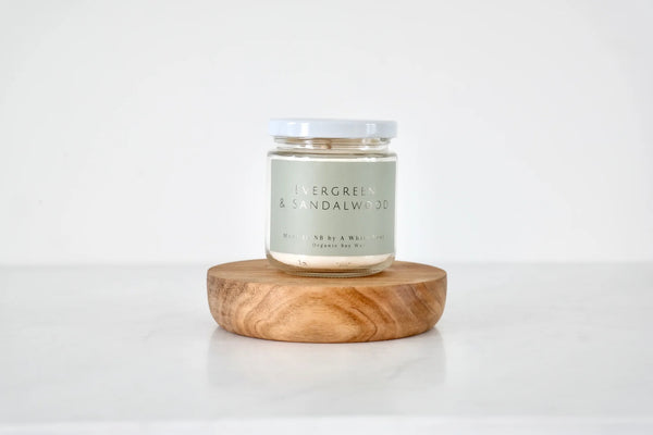 Evergreen & Sandalwood Soy Candle
