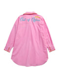 Cover-Up Shirt "Vacay" - Pink