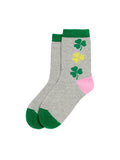 Shamrock Socks - Grey