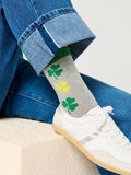 Shamrock Socks - Grey