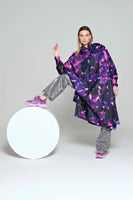 RainKiss Rain Poncho - City Lights