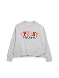 "Spooky Season" Relaxed Sweatshirt -  Grey