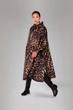 RainKiss Rain Poncho - Dark Leopard