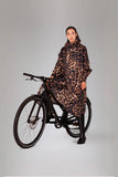 RainKiss Rain Poncho - Dark Leopard