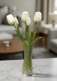 Fresh Touch Tulips - 18" White