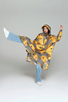RainKiss Rain Poncho - Sunset x Smiley