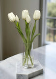 Fresh Touch Tulips - 18" White