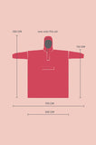 RainKiss Rain Poncho - Retro Smiley