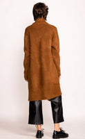 The Stockport Sweater Coat - Copper