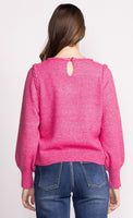 Audrey Sweater - Fuschia