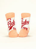 "I Call The Shots Now/ It's Baby Time" Baby Socks