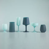 Mist + ink | stegg | silicone unbreakable highball glasses