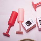 Cherry + blush | seff | silicone unbreakable champagne flute