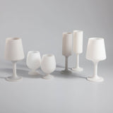 Blanc + dove | swepp | silicone unbreakable wine glasses