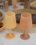 Wheat + oat | swepp | silicone unbreakable wine glasses