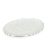 Tree & Snowflake Oval Platter