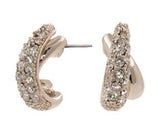 Sparkle X Crossover CZ Earrings