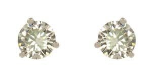 Perfect Imitation Diamond Stud Earrings