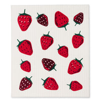 Strawberry Dishcloths Set/2