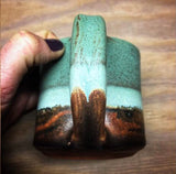 Pottery Mug Small Tidal