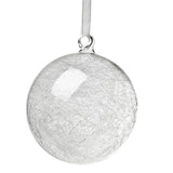 Ball Ornament with Glass Threads