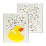 Rubber Ducky Dishcloths Set/2
