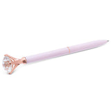 Pink Pen with Large Gem