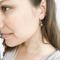 Metallic Sphere Earrings