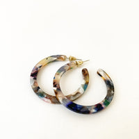Colored Resin Earrings