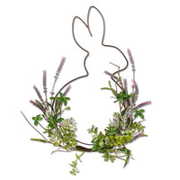 Rabbit Wreath with Lavender