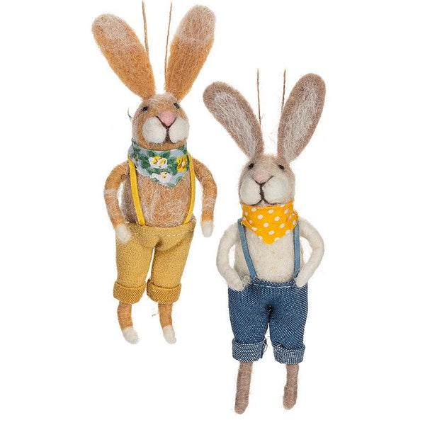 Rabbits in Overalls