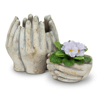 Small Tall Hands Planter