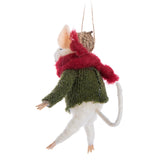 Mouse in Sweater Ornament