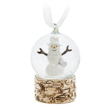 Small Snowman Snow Globe Ornament