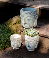 Extra Large Buddha Head Planter