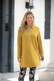 Bamboo Baby French Terry Tunic (Mustard)