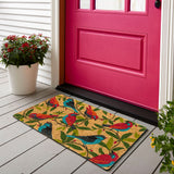 Colourful Birds Doormat