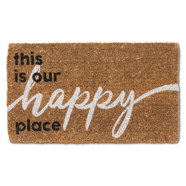 Graphic Happy Place Doormat