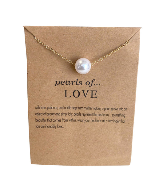 Pearl Of Love Necklace