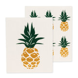 Pineapple Dishcloths Set/2