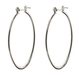 Oval Everyday Hoop Earrings