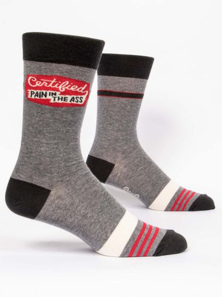 Certified Pain In The Ass - Mens Crew Socks