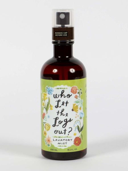 "Who Let The Logs Out" Lavatory Mist